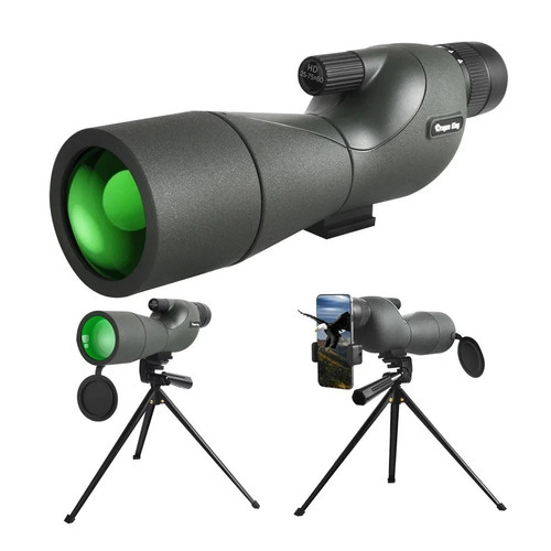 Powerful spotting scope zoom - powerful,