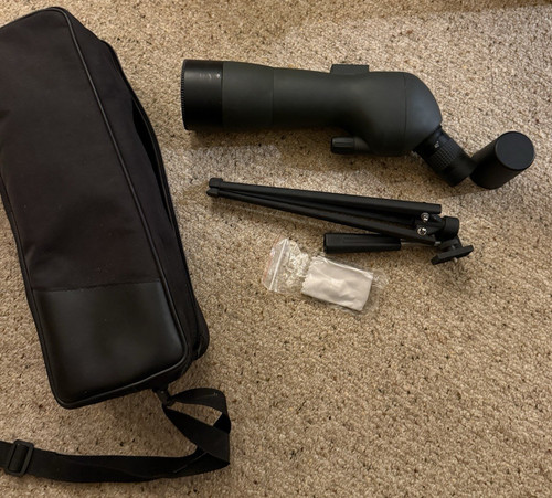 Angled zoom spotting scope - angled,