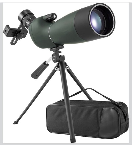 Spotting scope with tripod and - scope,