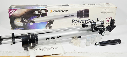 Celestron powerseeker 50mm - 50,